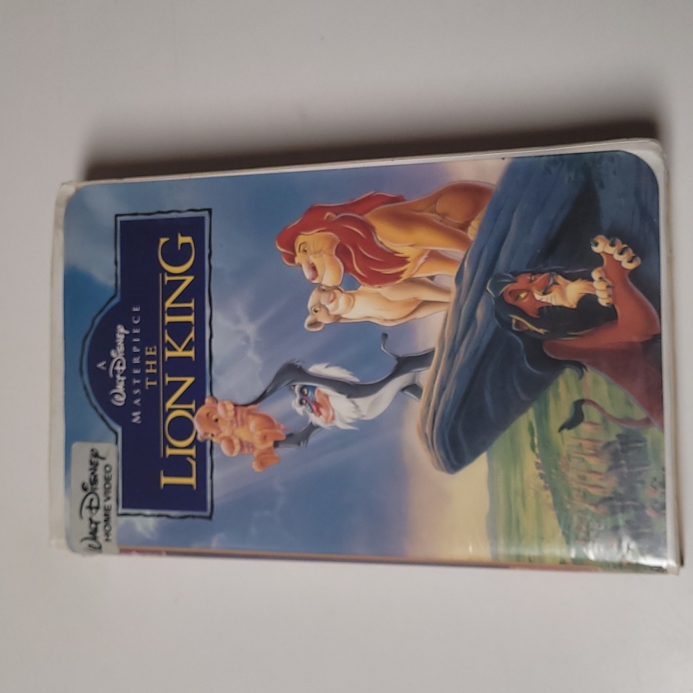 The Lion King, Walt Disney Masterpiece, VHS Tape